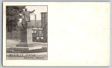 Adams, Massachusetts MA - The McKinley Statue - Vintage Postcard - Unposted picture
