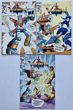 Voltron #1 #2 #3 (1984) Defender of the Universe -3 Issues (FN+/5.5-6.0)-VINTAGE picture