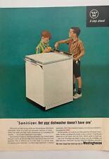 Vintage 1963 Westinghouse Dishwasher Ad picture