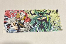 2017 Marvel Premier Sketch Card Triple Panel 1/1 Pre-owned picture