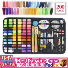 200Pcs Portable Sewing Kit Home Travel Sewing Threader Needle Accessories Bag  picture