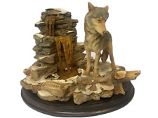 Country Artists High Ground Wolves Figurine w/ Attached base - signed K.Sherwin picture