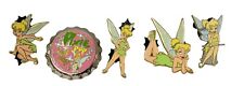 Disney Parks Trading Pins Lot Of 5 Pins Featuring TinkerBell Collectible Fun #A picture