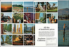 1966 Southern California vacation all year club vintage 17 photos print Ad adL47 picture
