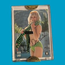 Dede Lind Signed Miss August 1967 Playboy Card #32/50  #41 picture