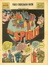 Spirit Weekly Newspaper Comic Aug 8 1943 GD/VG 3.0 Stock Image picture