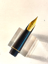 Osmiroid Copperplate 22 KT Gold Easy Change Fountain Pen Nib Flexible.  Mint picture