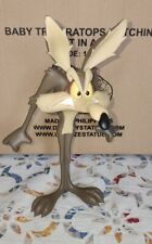 Warner Bros. Looney Tunes Wile E Coyote Upset Frustrated Standing Statue Rare picture