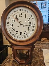 Vintage Howard Miller Regulator Wall Clock # 4922 *Needs Serviced* ***See Video  picture