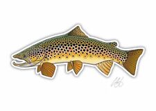 Casey Underwood Brown Trout Decal Sticker picture