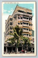 Miami FL, Alta Vista Hotel, Florida Vintage Postcard picture