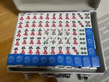 Doraemon Ｍahjong Tiles Laser Engraving 144P Large Size 44mm w/ special Case picture