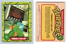 Cowabunga It's Meal Time #65 Teenage Mutant Hero Turtles 1990 Topps Trading Card picture