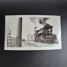 Vintage Steam Locomotive Photo CNR#5574 Hudson Type 4-6-4 @ Oshawa Ontario picture