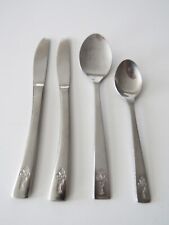 THAI AIRWAYS AIRLINES 4 Pc Stainless Flatware KNIVES & SPOONS picture