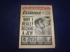 1965 JAN 12 NATIONAL EXAMINER NEWSPAPER-SAMMY DAVIS: WHY I BECAME A JEW- NP 6901 picture