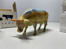 Westland Cow Parade Vincent Van Gogh Retired Cow Figurine #9174 Read picture