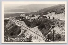 San Bernardino Mountains California, Panorama Point VTG RPPC Real Photo Postcard picture