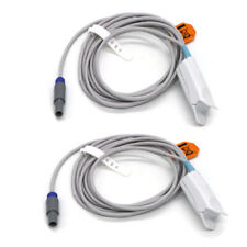 2pc-5pin Adult SpO2 Probe Patient Monitor fit for CONTEC CMS6000/CMS7000 3m/10ft picture