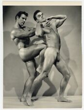 Bruce Of LA 1950 Don Fuller & John Krivos 5x4 Buff Beefcake Gay Physique  Q8185 picture
