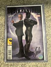 Black Panther #1 (NM) Signed by Stan Lee - With COA - 2016 Scarce Comic Con picture