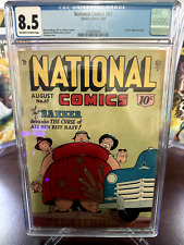 National Comics #67 CGC 8.5 Off-White to White 1948 LOW CENSUS picture
