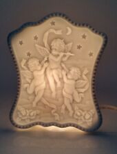 Vintage 1995 Angels/Cherubs Night Light  Lithoplane Meico picture