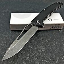 Civivi Fracture Black G10 Handles 8Cr14MoV Stonewash Blade Folding Pocket Knife picture