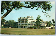 Port-Of-Spain Trinidad and Tobago W.I Postcard Queen's Park Hotel 1967 Vintage picture