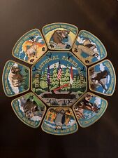 Utah National Parks Council Wood Badge Critter Jacket Patch 9 Patch Set - New picture