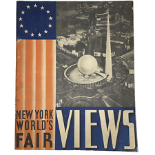 VTG 1939 New York Worlds Fair Views Exposition Illustrated Souvenir 48-pg. book picture