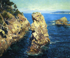 Dream-art Oil painting Guy_Rose-Point_lobos impression seaside landscape canvas picture