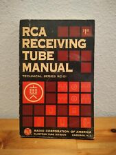 Vintage 60s RCA Receiving Tube Manual: Technical Series RC-21 (1961)  picture