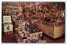 c1940's The Original Curio Store Scene Santa Fe New Mexico NM Unposted Postcard picture