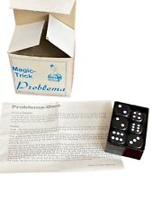 Vtg Problema Dice Easy To Do Mental Magic Trick West Germany picture