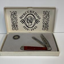 1916-1945 CHEROKEE 404 Mercury Dime Knife Set (B3) picture