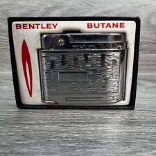 Vintage Bentley Butane Lighter Pipe Service Implements w/ Paperwork No Spark picture