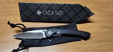Ocaso Seaton Large Folding Knife 2.75 AUS-10A Steel Blade Stainless Steel Handle picture