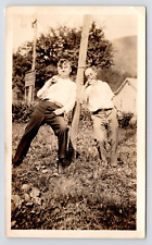 c1930s-1940s Friends Drinking Booze~Beer & Liqour~Drunk Countryside~VTG Photo picture