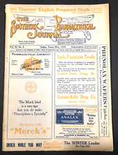 May 1919 The Southern Pharmaceutical Journal Trade Journal, Magazine, Good Shape picture