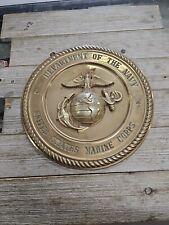 US Marine Corps USMC EGA Brass Wall Plate 11