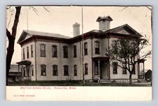 Princeton MN-Minnesota, Whittier School House, Antique, Vintage Postcard picture