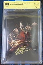 Street Fighter KEN 1 CBCS 9.8 SIGNED GABRIELE DELL'OTTO Scorpion Virgin LTD 400 picture