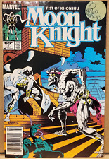 Moon Knight Fist of Khonshu 2 Newstand KEY 1st Arthur Harrow 1985 Marvel Comics picture
