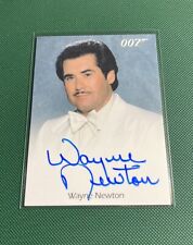 2009 James Bond Archives Wayne Newton as Joe Butcher Autograph Auto Card picture