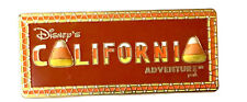 HTF Disney Pin DLR DCA Disney's California Adventure Sign - Candy Corn picture