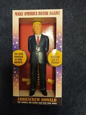 Donald Trump Corkscrew Novelty Wine Bottle Opener 9 1/2 