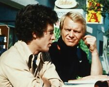 Starsky and Hutch 8x10 Real Photo Soul & Glaser at cafe picture