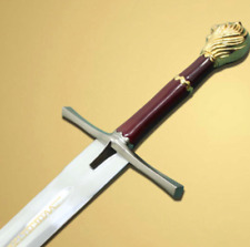 Chronicles of Narnia Prince Sword Replica With Wall Plaque Gold Color picture