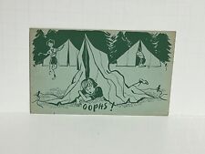 Postcard Girl Scout Camp c1963 A64 picture